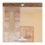 Lámpara de araña de cerámica lisa y plana de estilo rústico vintage - Ø 43 cm