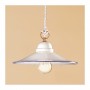Lustre plat lisse en céramique de style campagne rustique vintage - Ø 28 cm
