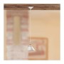 Lustre plat lisse en céramique à bord ajouré et décoré - Ø 18 cm