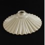 _MG_6866 - Flat wavy ceramic lampshade for classic rustic country chandelier - VARIOUS SIZES