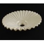 _MG_6866 - Pantalla de cerámica plana ondulada para lámpara de araña rústica clásica - VARIOS TAMAÑOS