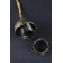 Piatto paralume in ceramica traforata - Ø 13,5 cm