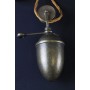 Wall lamp with counterweight slider in rustic vintage retro style brass
