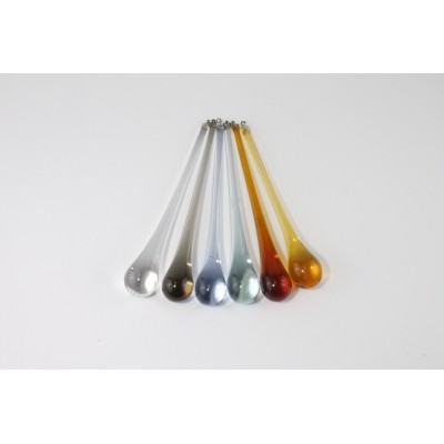 Gotas de cristal de Murano 16 cm repuestos - VARIOS COLORES