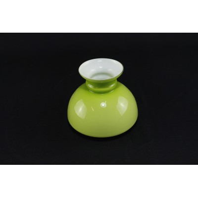 Green bell glass lampshade replacement for oil lantern lamp - VARIOUS SIZES