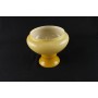 Paralume in vetro ricambio colore giallo per lampada -  Ø 14,4 cm