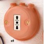 Presa elettrica in terracotta con pipe stile rustico vintage