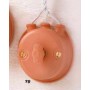 Interruttore in terracotta a farfalla con pipe stile rustico vintage