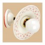 Aplique orientable de cerámica campestre rústica - Ø 21 cm