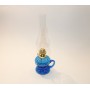 Lampada lume a petrolio trasparente (blu, trasparente)