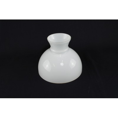 Abat-jour opalin NON DÔME cloche originale blanche du début des années 1900 verre de remplacement - DIVERSES TAILLES