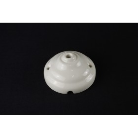 rosetta copriforo in ceramica con foro