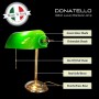 Lámpara ministerial verde - ALTURA 38 cm