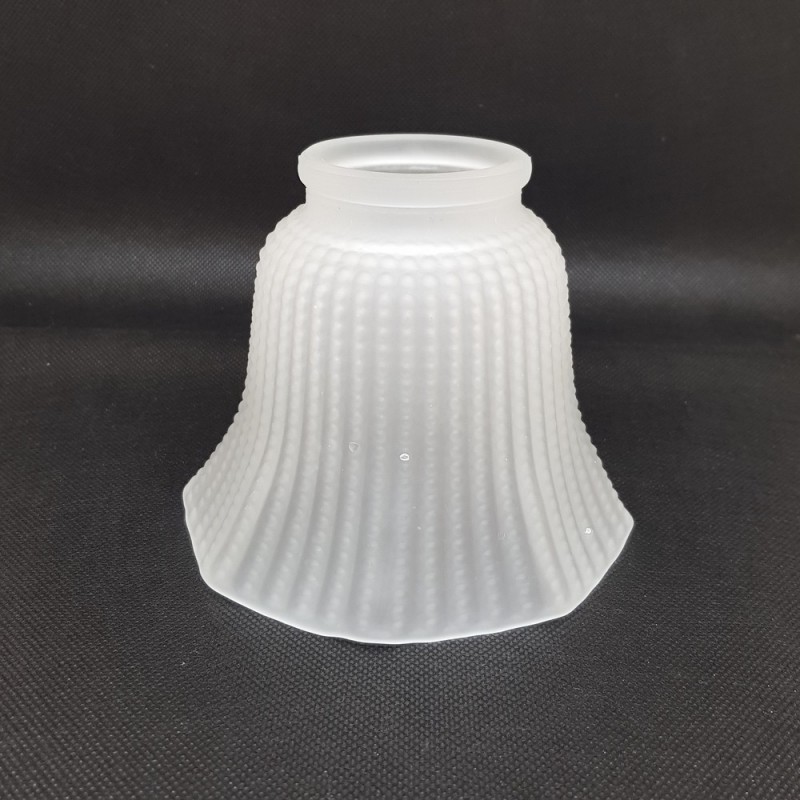 Ersatzlampenschirm aus glockenförmigem Glas – Ø 11 cm – VERSCHIEDENE FARBEN