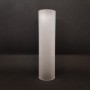 Tubo cilíndrico de cristal Canfino para lámpara de aceite - Ø 5 cm (MATE)