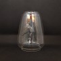 Cristal de repuesto para lámpara de aceite de carro - base Ø 8,5 cm