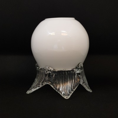 Vetro di ricambio sfera con petali per lampada da parete o applique - Ø 4,2 cm