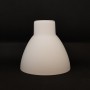 Ersatzkuppellampenschirm aus undurchsichtigem undurchsichtigem Glas – Ø 3 cm