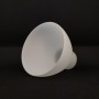 Spare dome lampshade in white satin glass - Ø 3 cm