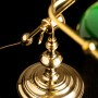 MICHELANGELO Luxury Banker's Lamp - Solid Brass Desk Lamp - Made in Italy
