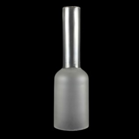 Paralume tubo di ricambio in vetro satinato per lampade a petrolio - Ø 7.7 cm