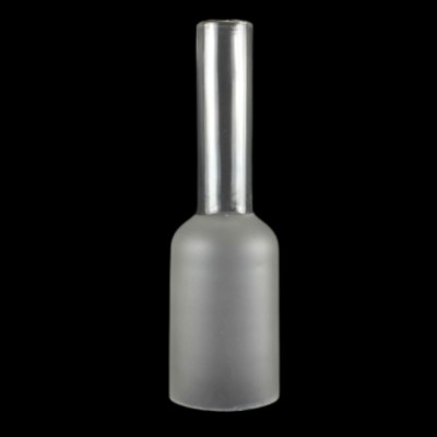 Paralume tubo di ricambio in vetro satinato per lampade a petrolio - Ø 7.7 cm