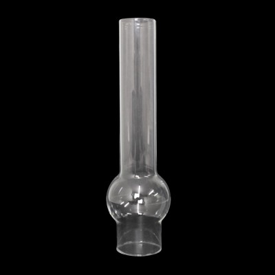 Transparentes Ersatzglas für Öllampe (Mod. MATADOR) - Sockel Ø 5,3 / 6,4 cm