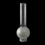 Verre satiné de remplacement pour lampe à huile (mod. MATADOR) - socle Ø 5,3 / 6,4 cm