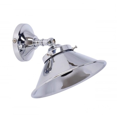 Spot applique en laiton chromé