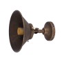 Applique spotlight in antique burnished brass