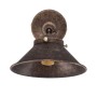 Applique spotlight in antique burnished brass