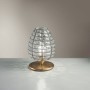 Beehive table lamp in Venetian blown glass