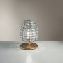Lámpara de mesa Beehive de vidrio soplado veneciano