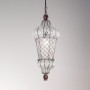 Babà pendant chandelier in hand-blown glass - BALOTON CRYSTAL