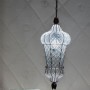 Babà pendant chandelier in hand-blown glass