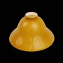 Replacement glass for lamp (amber) - Ø 19 or 22 cm