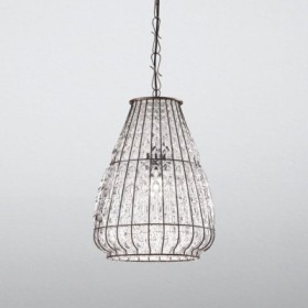 Hängeglocke aus venezianischem Glas