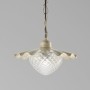 Lustre suspension "Coeur" en verre soufflé vénitien