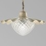 Lustre suspension "Coeur" en verre soufflé vénitien