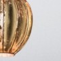 Kronleuchter aus blattgoldenem Kristall aus venezianischem mundgeblasenem Glas