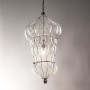 Lampadario Veneziano in vetro soffiato