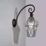 Classic Venetian wall light in blown glass