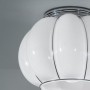 "Nuvola" wall or ceiling lamp in Venetian blown glass