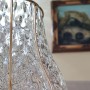 Lampada da tavolo "Odalisca" dalle linee sinuose in vetro soffiato Veneziano