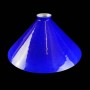 paralume vetro blu per lampadario